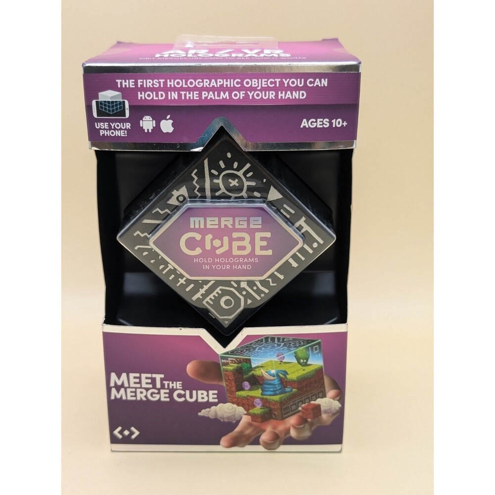 MERGE Cube - Hold Holograms in Your Hand with Award Winning AR Toy for Kids New
